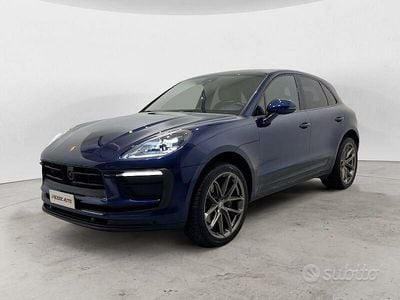 Usata Porsche Macan 265 CV (194 kW) 2021 Blu SUV