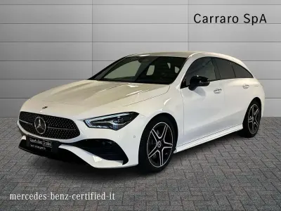 Usata Mercedes CLA200 AMG line 150 CV (110 kW) 2024 Bianco Coupé