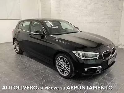 Usata BMW 116 Advantage 116 CV (85 kW) 2019 Nero Utilitaria