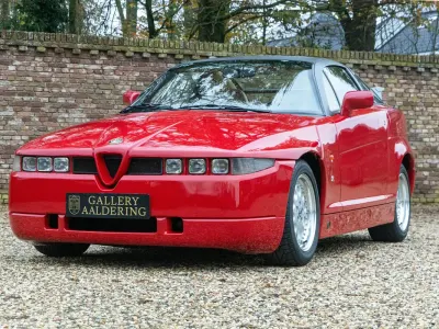 Usata Alfa Romeo SZ/RZ 210 CV (154 kW) 1991 Rosso Coupé