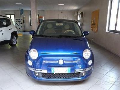 Usata Fiat 500 75 CV (55 kW) 2009 Blu Utilitaria