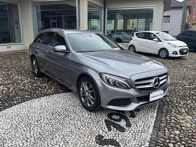 Usata Mercedes C180 Executive 116 CV (85 kW) 2015 Grigio Station wagon