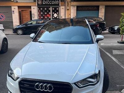 Usata Audi A3 Ambition 184 CV (135 kW) 2013 Bianco Berlina