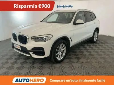 Usata BMW X3 Advantage 190 CV (139 kW) 2021 Bianco SUV
