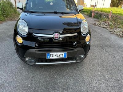 Usata Fiat 500L Trekking 95 CV (69 kW) 2014 Nero Monovolume