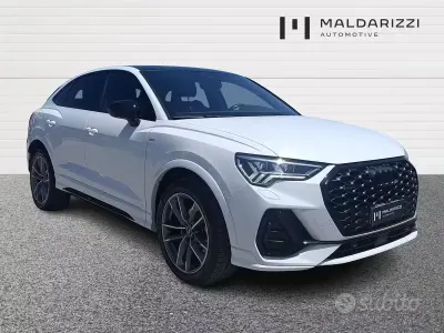 Usata Audi Q3 Sportback Ambiente 150 CV (110 kW) 2021 Bianco SUV
