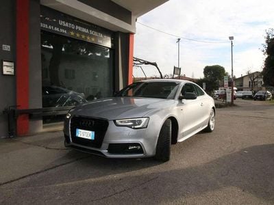 Usata Audi A5 S-Line 190 CV (139 kW) 2016 Argento Coupé