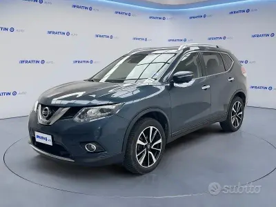 Usata Nissan X-Trail Tekna 131 CV (96 kW) 2017 Blu SUV