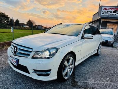 Begagnad Mercedes C220 Avantgarde 170 HK (125 kW) 2012 Vit Kombi
