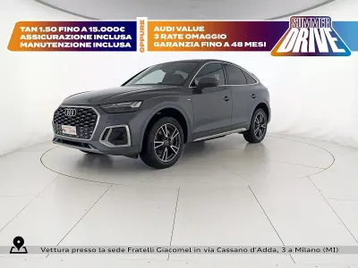 Usata Audi Q5 Sportback S-Line 204 CV (150 kW) 2024 Grigio daytona perlato SUV