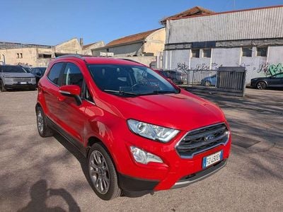 Usata Ford Ecosport Titanium 125 CV (91 kW) 2020 Rosso SUV