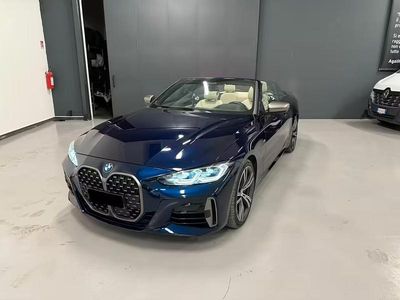 Usata BMW 440 Cabriolet M Sport 373 CV (274 kW) 2021 Blu Cabrio