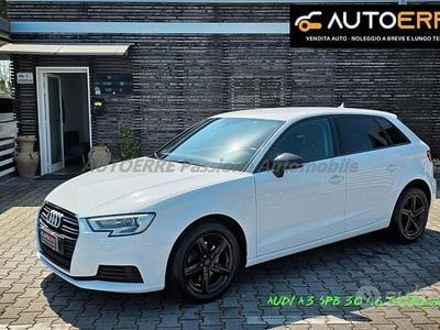 Usata Audi A3 Business 116 CV (85 kW) 2018 Bianco Berlina