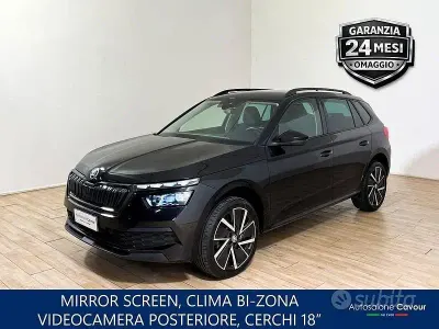 Usata Skoda Kamiq 110 CV (80 kW) 2024 Nero SUV