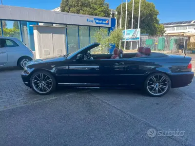Usata BMW 318 Cabriolet 143 CV (105 kW) 2003 Blu Cabrio