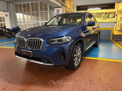 Usata BMW X3 xLine 190 CV (139 kW) 2021 Blu SUV