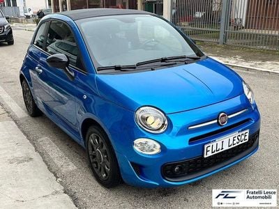 Usata Fiat 500 Red 69 CV (50 kW) 2021 Blu Cabrio