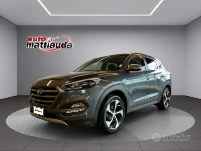 Usata Hyundai Tucson Comfort 116 CV (85 kW) 2017 Grigio scuro SUV