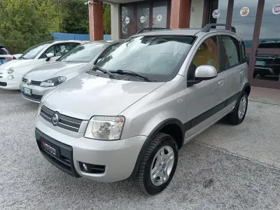 Gebraucht Fiat Panda 4x4 Climbing 70 PS (51 kW) 2007 Silber Kleinwagen