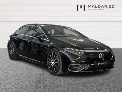 Usata Mercedes EQS580 Luxury 400 kW (544 CV) 2023 Nero ossidiana Berlina