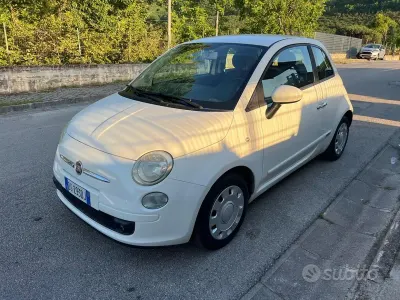 Usata Fiat 500 Lounge 69 CV (50 kW) 2008 Bianco Berlina