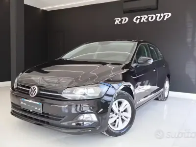 Usata VW Polo Comfortline 80 CV (58 kW) 2018 Nero Utilitaria