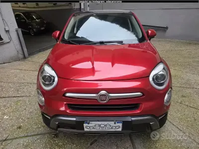 Usata Fiat 500X 140 CV (102 kW) 2016 Rosso SUV