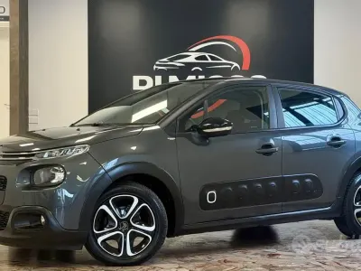 Usata Citroën C3 Shine 75 CV (55 kW) 2017 Grigio Berlina
