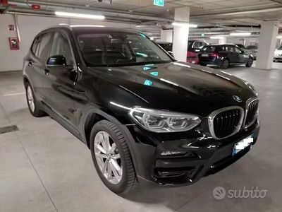 Usata BMW X3 Sport Line 190 CV (139 kW) 2020 Nero SUV
