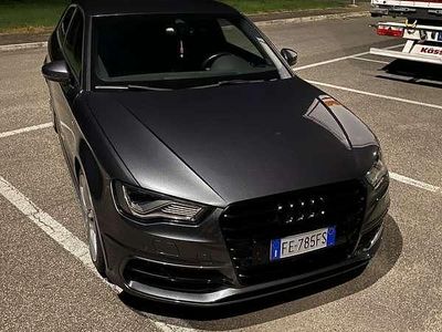 Usata Audi A3 Attraction 150 CV (110 kW) 2016 Grigio Berlina