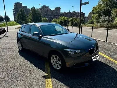 Usata BMW 118 Efficient Dynamics 143 CV (105 kW) 2011 Grigio Utilitaria