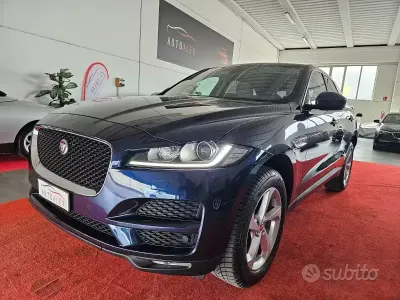 Usata Jaguar F-Pace Prestige 179 CV (131 kW) 2019 Blu SUV