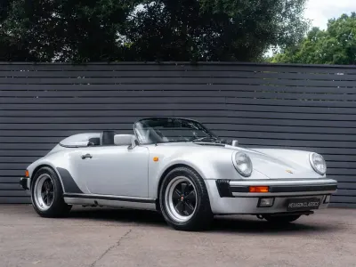 Usata Porsche 911 Speedster 217 CV (159 kW) 1989 Argento Cabrio