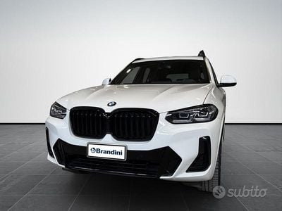 Usata BMW X3 M Sport 190 CV (139 kW) 2022 Gralpine white SUV