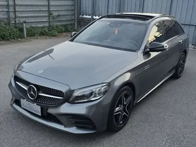 Usata Mercedes C220 Premium 194 CV (142 kW) 2019 Grigio Station wagon