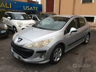 Usata Peugeot 308 Premium 95 CV (69 kW) 2009 Grigio Berlina