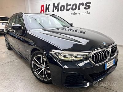 Usata BMW 518 M Sport 150 CV (110 kW) 2021 Blu Station wagon