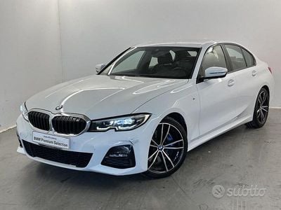 Usata BMW 320e M Sport 190 CV (139 kW) 2021 Bianco Berlina