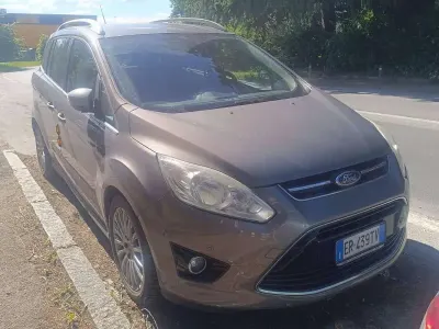 Usata Ford Grand C-Max Titanium 125 CV (91 kW) 2013 Grigio Monovolume