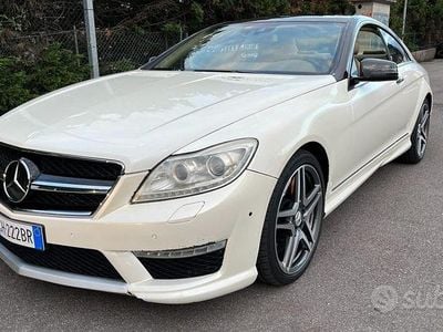 Usata Mercedes CL63 AMG AMG 571 CV (419 kW) 2012 Bianco metallizzato Coupé