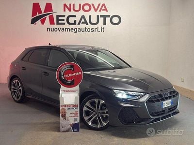 Usata Audi A3 S-Line 150 CV (110 kW) 2025 Nero Berlina