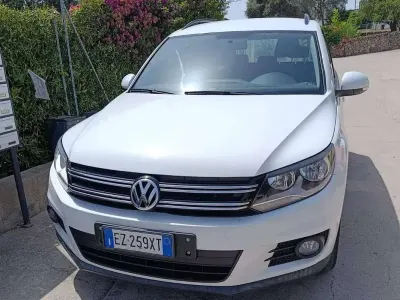 Usata VW Tiguan Trendline 122 CV (89 kW) 2015 Bianco SUV