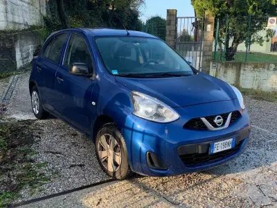 Usata Nissan Micra Acenta 80 CV (58 kW) 2016 Blu/azzurro Utilitaria