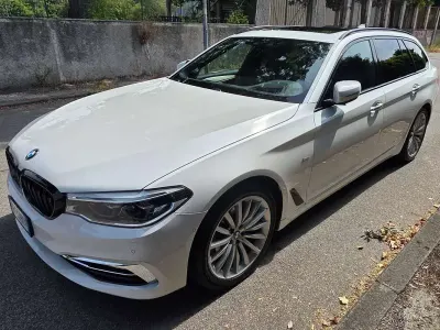 Usata BMW 520 Luxury Line 190 CV (139 kW) 2017 Bianco Station wagon
