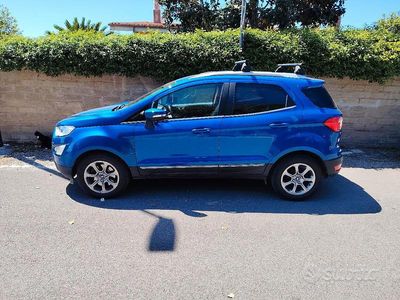 Usata Ford Ecosport Titanium 99 CV (72 kW) 2019 Blu SUV