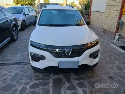 Usata Dacia Spring Comfort Plus 18 kW (25 CV) 2021 Bianco Utilitaria