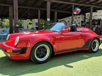 Usata Porsche 911 Speedster 217 CV (159 kW) 1989 Rosso Cabrio