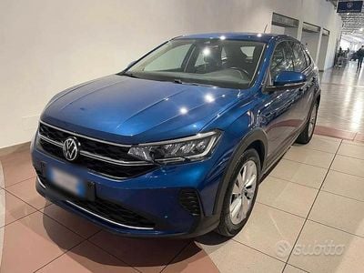 Usata VW Taigo Life 110 CV (80 kW) 2022 Blu SUV
