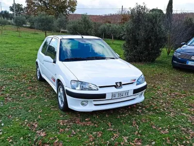 Gebraucht Peugeot 106 118 PS (86 kW) 1998 Weiß Kleinwagen