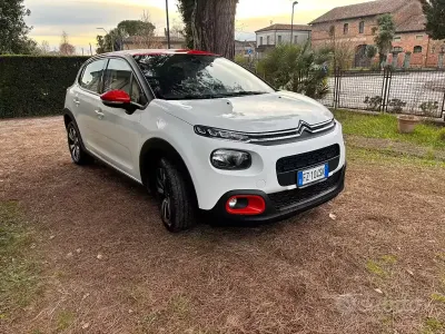 Usata Citroën C3 83 CV (61 kW) 2019 Bianco Utilitaria